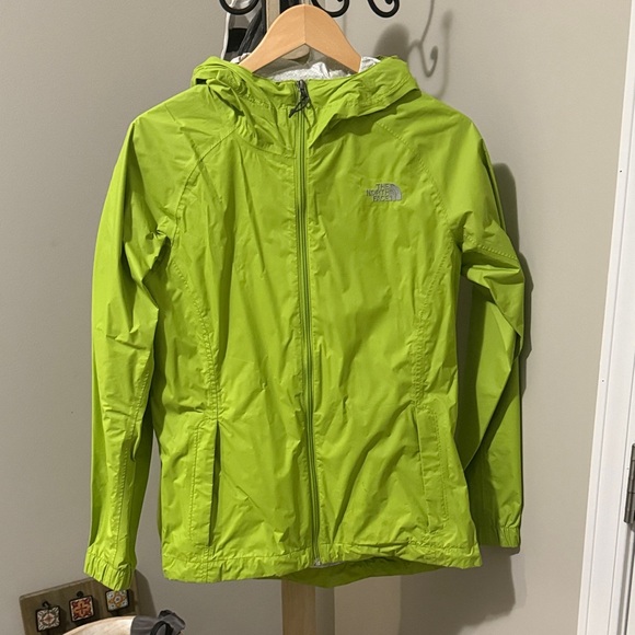 The North Face Jackets & Blazers - The North Face Women's Lime Green Rain Jacket